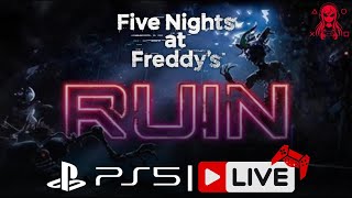 FNAF Security Breach RUIN | LIVE Gameplay | PS5