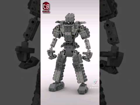 LEGO ZF-23 Mech Frame Building Animation