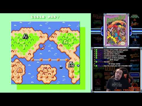 [123] Boulder Dash (NES) (Part 11 - Up to Quest 4 Volcano World) - RetroMasochism