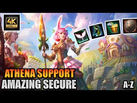 EASILY S TIER GUARDIAN! Athena Support Smite Conquest A-Z
