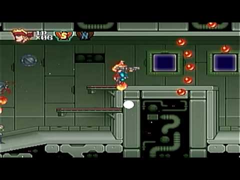 Contra ReBirth Playthrough Opening and Part 1