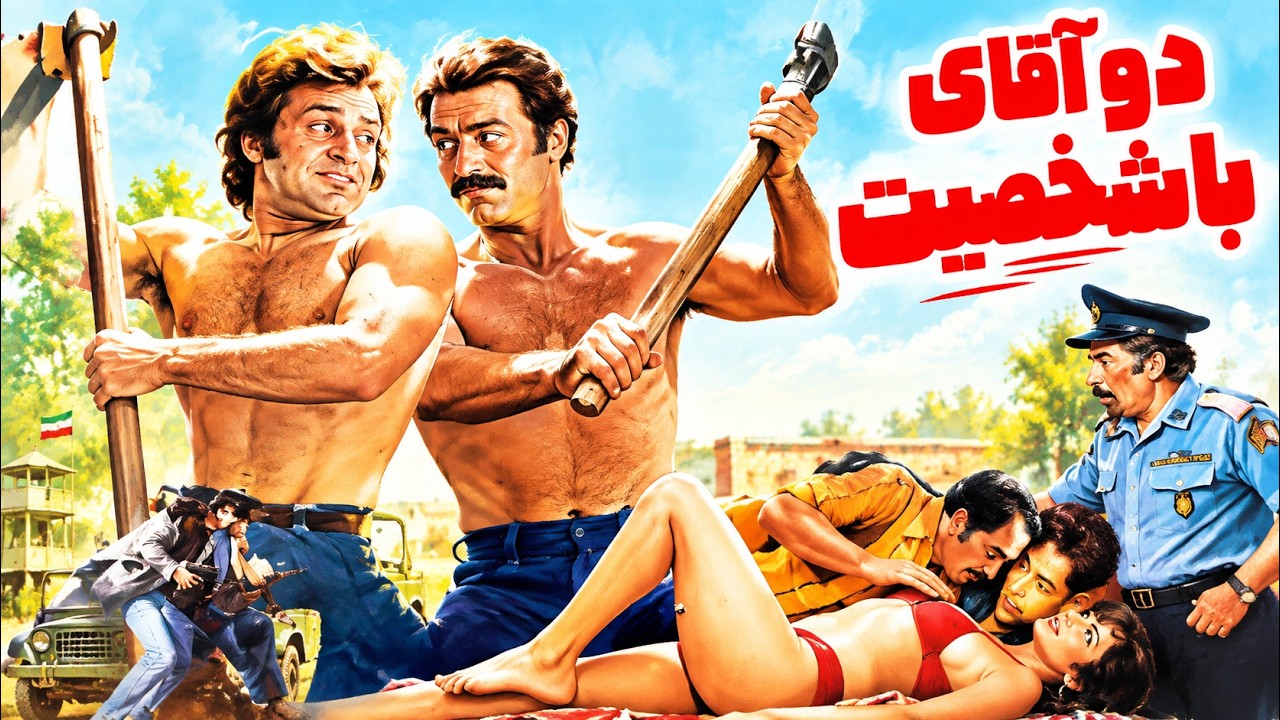 فیلم صحنه دار دو آقای با شخصیت   با بازی حمیده خیرآبادی   رنگی