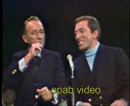 Andy Williams and Bing Crosby