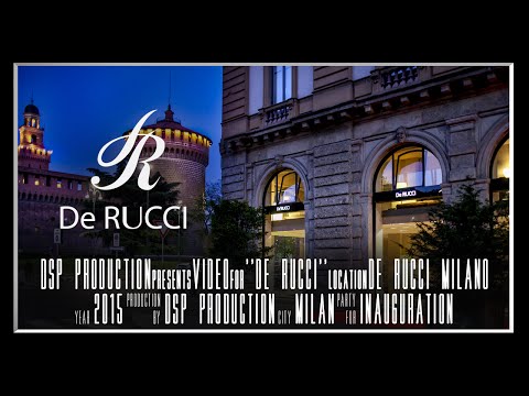 DERUCCI::Official Inauguration::Milan::ItalyStore