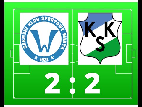 WARTA ŚREM - KKS KALISZ II 2:2 CAŁY MECZ V LIGA