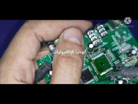 طريقة نزع وتركيب معالج الريسفر والشاشة elc world