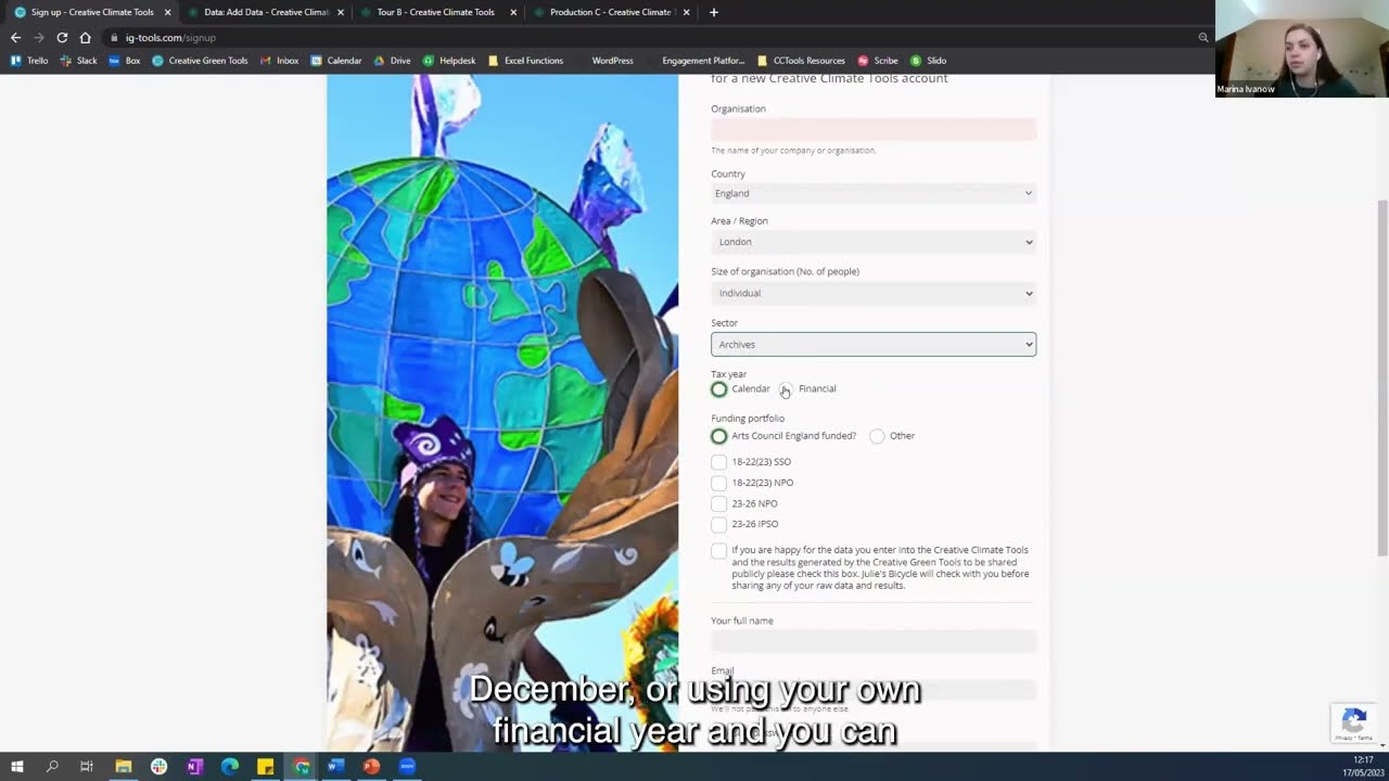 Creative Climate Tools User Webinar