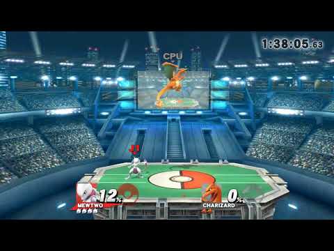 Super Smash Bros For Wii U Mewtwo Vs Charizard