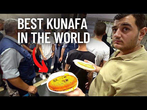 2$ Kunafa Dessert in Amman, Jordan 🇯🇴 (Habibah Sweets)