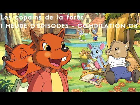 Les copains de la forêt - 1 heure d'épisodes - compilation 08