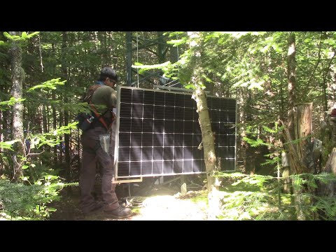 The Woodpecker Ep 280 - I add another solar panel at the cottage