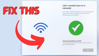 How to Bypass Let's Connect You to a Network Windows 11 Easily