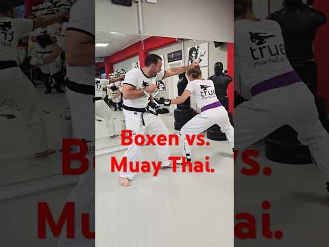 👉 Boxen vs. Muay Thai. ✅️ Vom Weltmeister #Kickboxen #Selbstverteidigung