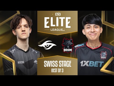 Full Game: Team Secret vs Boom Esports - Game 1 (BO3) | Elite League - Swiss Stage