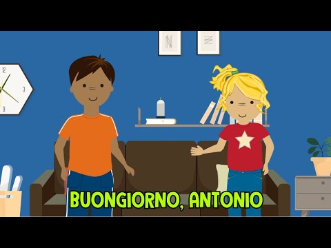 Buongiorno & Ciao | How to Say Hello in Italian | Songs for Kids | Language Angels