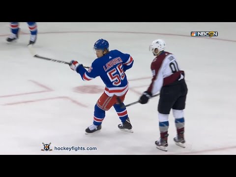 Nazem Kadri vs Ryan Lindgren Jan 7, 2020