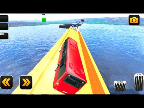 Real Mega Ramp Bus Stunt : Fearless Bus Driver 2019 Game | Bus Games | Bus driving game 3d