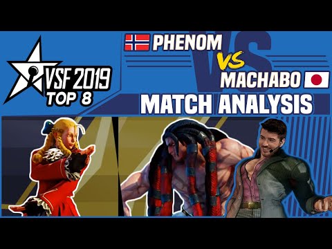 SFV AE Match Analysis: VSFighting 2019 Top 8 - Phenom vs. Machabo