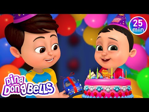 Puttu Ka Hai Birthday Aaj + 9 More Rhymes in Hindi | Nursery Rhymes | Ding Dong Bells