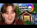 spinning a wheel to decide my sims build