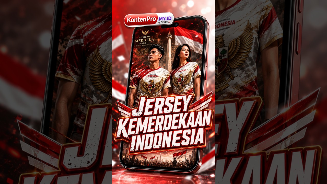 Kaos Jersey Kemerdekaan