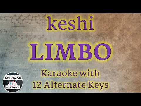keshi - LIMBO Karaoke Instrumental Lower Higher Female Original Key