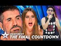 America's Got Talent 2023 | DANS Sings a Song "THE FINAL COUNTDOWN" Making The Jury Shock