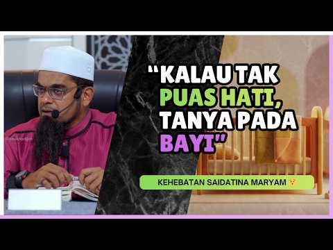 Kisah Dua Orang Bayi Yang Boleh Bercakap 🤔 | Ustaz Mohd Aslam
