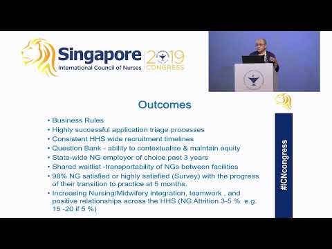 ICN Congress 2019 - 30 June 2019 - Concurrent Oral Session: Work environment