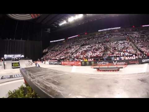 Sean Malto and Mikey Taylor at Street League Portland