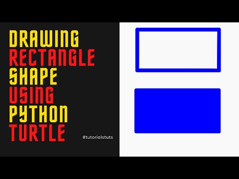 How To Draw Rectangle Using Python Turtle Tutorials Tuts