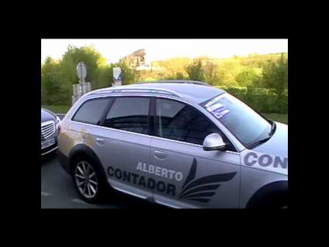 Alberto Contador: Travel from Santiago to Liege