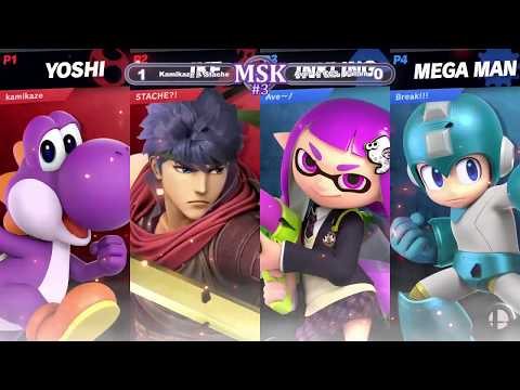 MSK Smash Ultimate #3 LF - Kamikaze & Stache vs Ave~ & TCS | Fallen