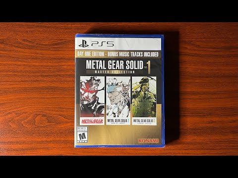 📦 Unboxing | Metal Gear Solid Master Collection: Vol 1 [Day One Edition] | Sony PlayStation 5 (PS5)