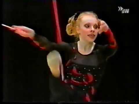 Editha SCHAUFLER (GER) ribbon - 1999 Ludwigsburg masters EF