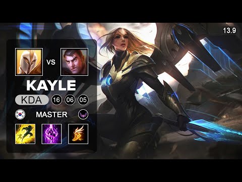Kayle vs Jayce Top - KR Master - Patch 13.9 Season 13