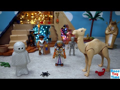 Playmobil Pharoah's Pyramid Building Playset - Build and Review!