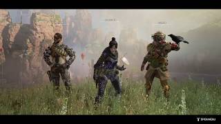 【Apex】#5 味方強すぎ&優しすぎて出番なかった一般人(PS4版実況なし)