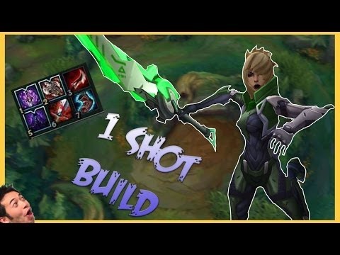 NEW RIVEN ONE-SHOT BUILD ( LOL )