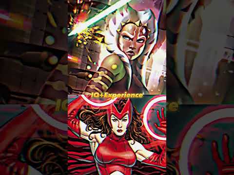 Ahsoka Tano vs Scarlet Witch #shorts #scarletwitch #vs #ahsokatano #scifi #1v1 #starwars #marvel