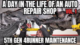 A Day In The Life of an Automotive Repair Shop Vol. 1