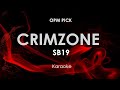 CRIMZONE | SB19 karaoke