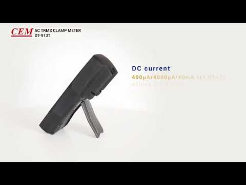 CEM DT-913T 4000 Counts True RMS Compact Digital Multimeters Auto Range