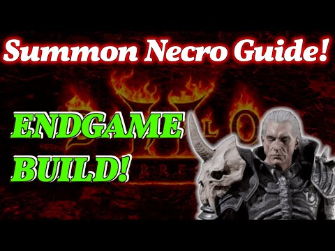 D2R Summon Necro Deutsch - Guide fürs Endgame !