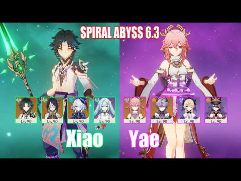 C0 Xiao & C0 Yae | Spiral Abyss 6.3 | Genshin Impact