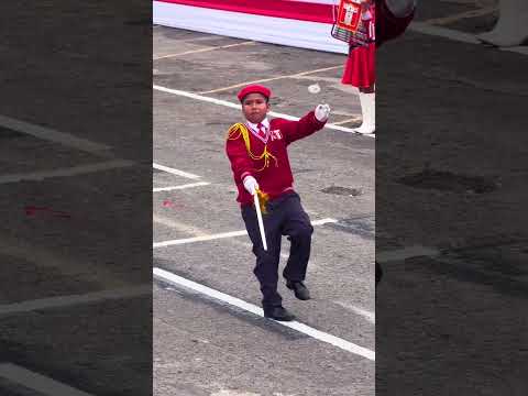 Así marcha un peruano #desfile #peru