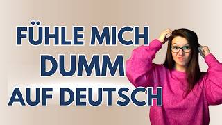 Diese 5 Fehler hindern ALLE daran, beim Sprechen auf Deutsch sicher zu sein