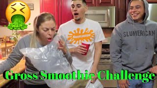 Smoothie Challenge/Gross Challenge by We Endless (NASTIEST SMOOTHIE EVER)