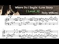 Where Do I Begin Easy Piano Sheet Music Love Story OST Andy Williams By SangHeart Play