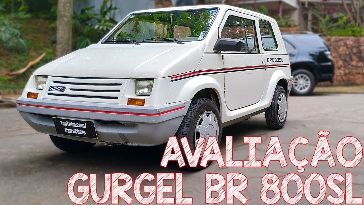 Avaliação Gurgel BR 800SL  - o notável carro brasileiro!
